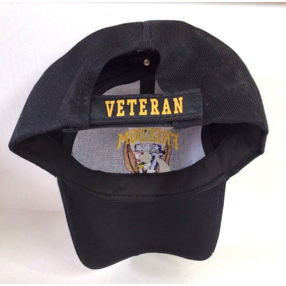 Love Your Freedom Thank A Vet Baseball Style Hat Eagle Flag USA NEW Two for one - Picture 3 of 6